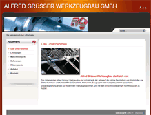 Tablet Screenshot of gruesser-werkzeugbau.at